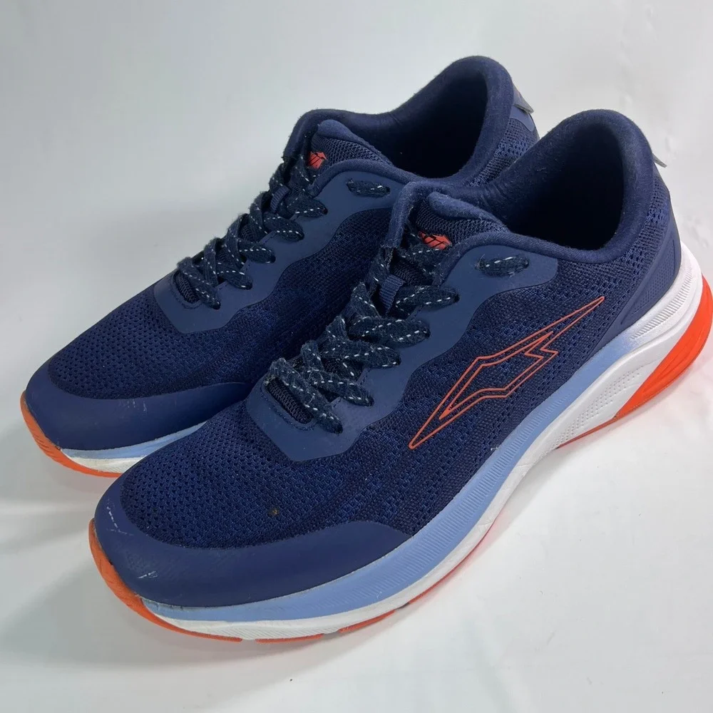 Avia AVI-EPIC Mens 11 Running Shoes Navy Blue with Brooks Comfort Insoles Active